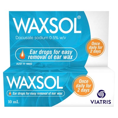 Waxsol Ear Drops 0.5% 10mL