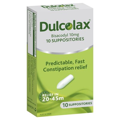 Dulcolax Suppositories 10 Pack