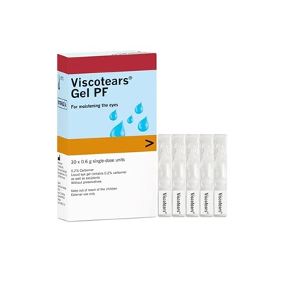 Viscotears Gel PF 0.6ml x 30 Vials