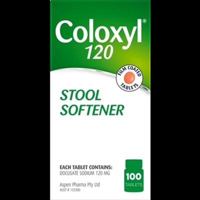 Coloxyl 120mg 100 Tablets