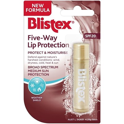 Blistex Five-Way Lip Protection SPF 20 3.7g