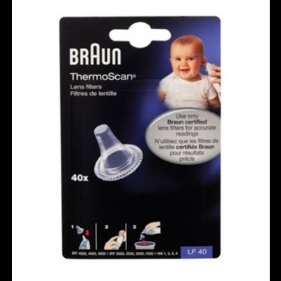 Braun ThermoScan Lens Refill 40 Pack