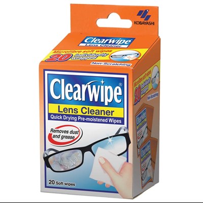 Clearwipe Lens Cleaner 20 Wipes