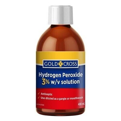 Gold Cross Hydrogen Peroxide 10V 400mL