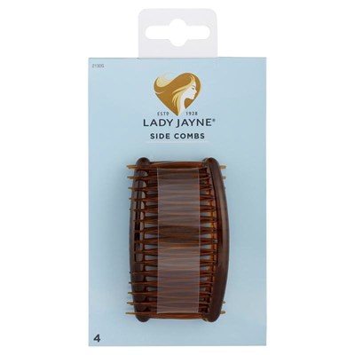 Lady Jayne Shell Side Comb 4 Pack