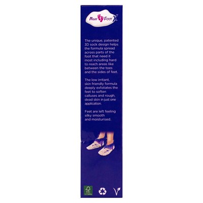 Milky Foot Active - Intense Exfoliating Foot Mask - Large