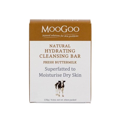 MooGoo Hydrating Cleansing Bar Fresh Buttermilk 130g
