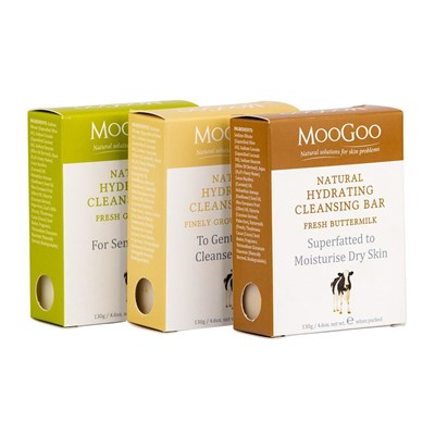 MooGoo Hydrating Cleansing Bar Goats Milk 130g