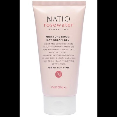 Natio Rosewater Hydration Moisture Boost Day Cream-Gel
