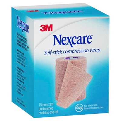 Nexcare No Hurt Wrap 75mm x 2m