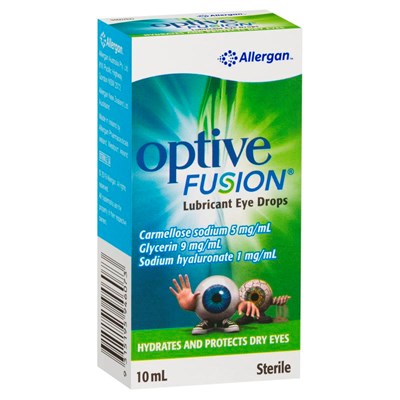 Optive Fusion Lubricant Eye Drops 10mL