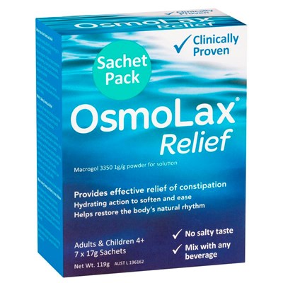 OsmoLax Relief Sachet Pack 7 x 17g