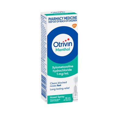 Otrivin Menthol Nasal Spray 10mL