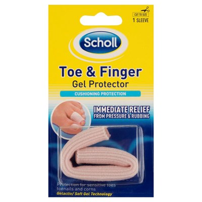 Scholl Gel Tube Toe & Finger Protector