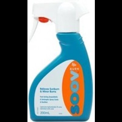 SOOV Burn Spray 200mL