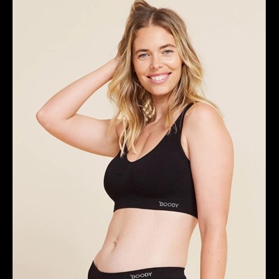 Boody Shaper Crop Bra Black (M)