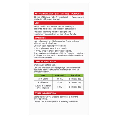 Little Coughs Liquid Original 200mL