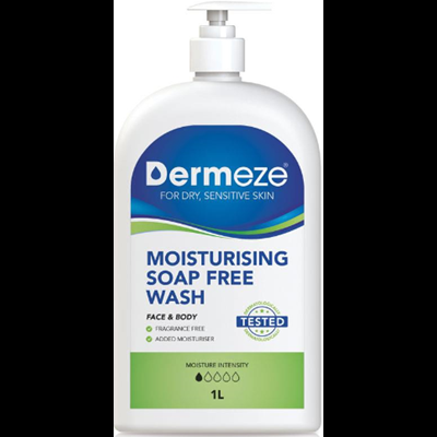 Dermeze Moisturising Soap Free Wash 500mL
