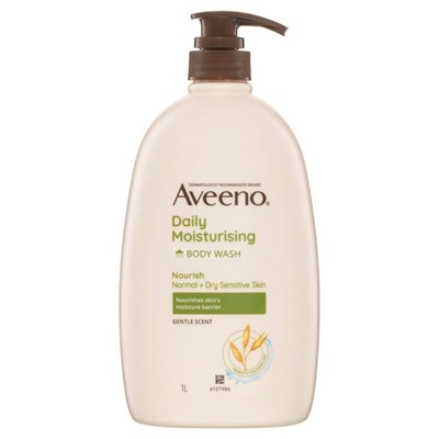 Aveeno Active Naturals Daily Moisturising Body Wash 1 Litre