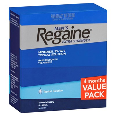 Regaine Men XS 4 For 3 Months