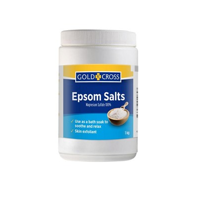 Gold Cross Epsom Salts 1kg