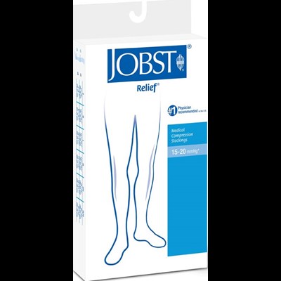 Jobst Relief 15-20mmhg Knee High Ot Beige Large