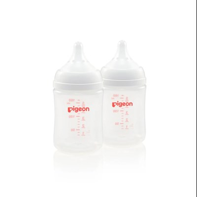 Pigeon SofTouch III Bottle PP 160ml Wide Neck Twin Pack