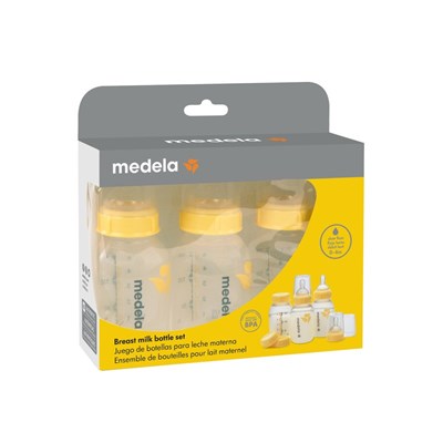 Medela Breastmilk Bottle Set 150ml Bottles 3 Pack