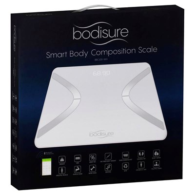 BodiSure BBC100-WH Smart Body Composition Scale (White)