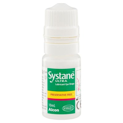Systane Ultra Lubricant MDPF Eye Drops Fast-Acting Dry Eye Relief 10mL