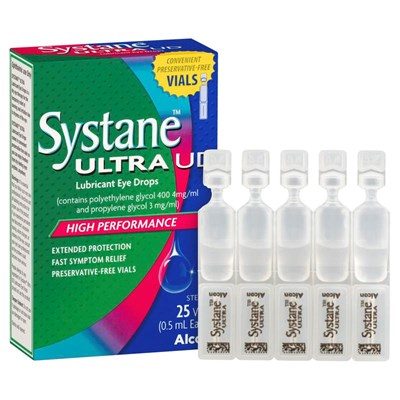 Systane Ultra Eye Drops 0.5ml 25pk