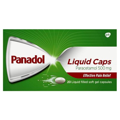 Panadol Liquid 20 Capsules