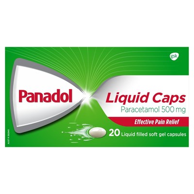 Panadol Liquid 20 Capsules