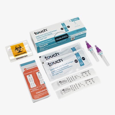 COVID-19 and Flu A/B Rapid Antigen Combo Test for Self-Testing 2 Test Kit