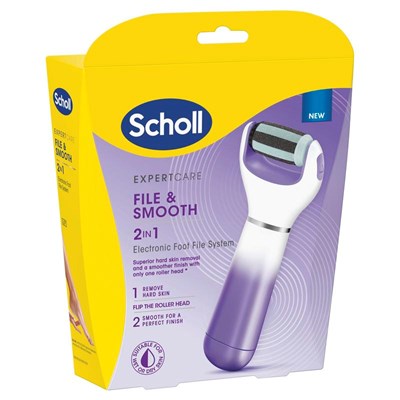 Scholl Expert Care 2 In 1 Electronic Foot File System