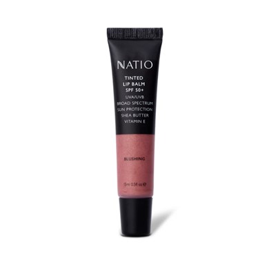 Natio Tinted Lip Balm SPF 50+ Blushing
